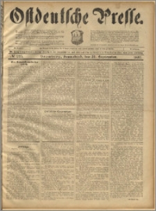 Ostdeutsche Presse. J. 21, 1897, nr 225