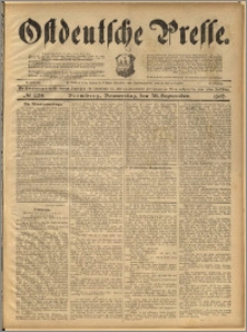 Ostdeutsche Presse. J. 21, 1897, nr 229