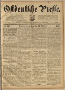 Ostdeutsche Presse. J. 21, 1897, nr 248