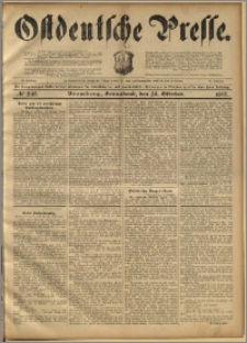 Ostdeutsche Presse. J. 21, 1897, nr 249