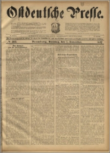 Ostdeutsche Presse. J. 21, 1897, nr 262
