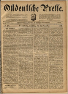 Ostdeutsche Presse. J. 21, 1897, nr 291