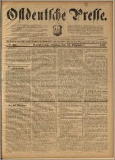 Ostdeutsche Presse. J. 21, 1897, nr 301