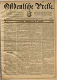 Ostdeutsche Presse. J. 22, 1898, nr 10