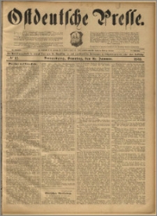 Ostdeutsche Presse. J. 22, 1898, nr 13