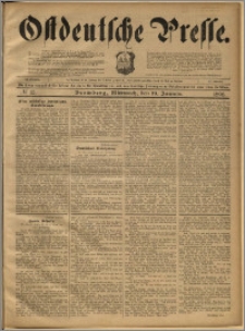Ostdeutsche Presse. J. 22, 1898, nr 15