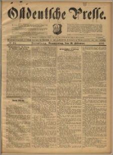Ostdeutsche Presse. J. 22, 1898, nr 34