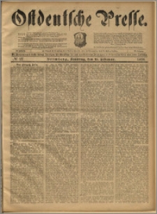 Ostdeutsche Presse. J. 22, 1898, nr 37