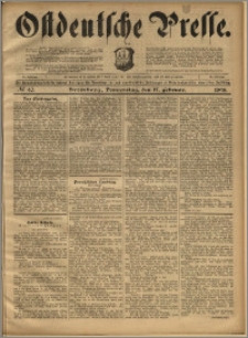 Ostdeutsche Presse. J. 22, 1898, nr 40