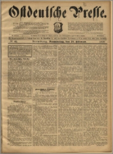 Ostdeutsche Presse. J. 22, 1898, nr 46