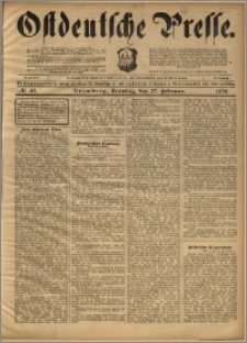 Ostdeutsche Presse. J. 22, 1898, nr 49