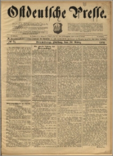 Ostdeutsche Presse. J. 22, 1898, nr 71