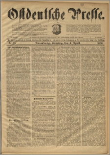 Ostdeutsche Presse. J. 22, 1898, nr 79