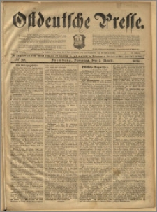 Ostdeutsche Presse. J. 22, 1898, nr 80