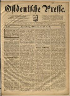 Ostdeutsche Presse. J. 22, 1898, nr 91