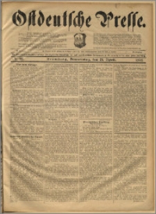 Ostdeutsche Presse. J. 22, 1898, nr 92