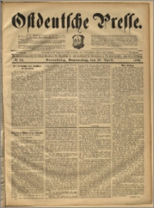 Ostdeutsche Presse. J. 22, 1898, nr 98