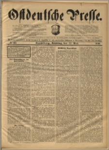 Ostdeutsche Presse. J. 22, 1898, nr 118