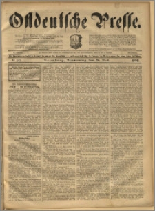 Ostdeutsche Presse. J. 22, 1898, nr 121