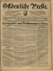 Ostdeutsche Presse. J. 22, 1898, nr 137