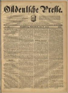 Ostdeutsche Presse. J. 22, 1898, nr 140
