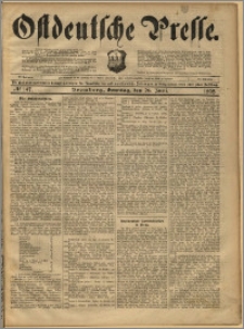 Ostdeutsche Presse. J. 22, 1898, nr 147