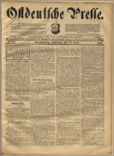 Ostdeutsche Presse. J. 22, 1898, nr 177