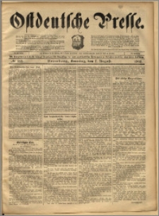 Ostdeutsche Presse. J. 22, 1898, nr 183