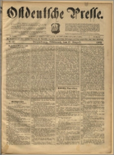 Ostdeutsche Presse. J. 22, 1898, nr 191