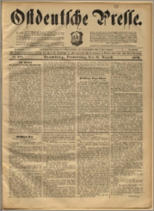 Ostdeutsche Presse. J. 22, 1898, nr 192