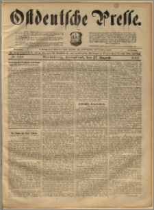 Ostdeutsche Presse. J. 22, 1898, nr 200