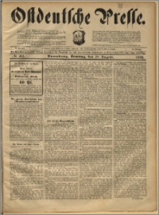 Ostdeutsche Presse. J. 22, 1898, nr 201