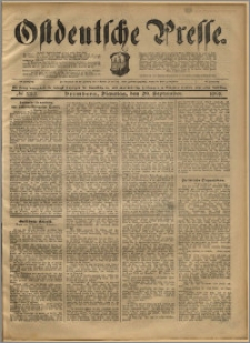 Ostdeutsche Presse. J. 22, 1898, nr 220