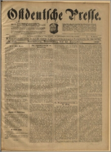Ostdeutsche Presse. J. 22, 1898, nr 222