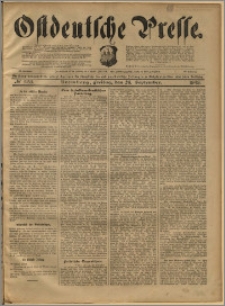 Ostdeutsche Presse. J. 22, 1898, nr 223