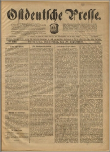 Ostdeutsche Presse. J. 22, 1898, nr 228