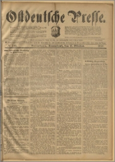 Ostdeutsche Presse. J. 22, 1898, nr 242
