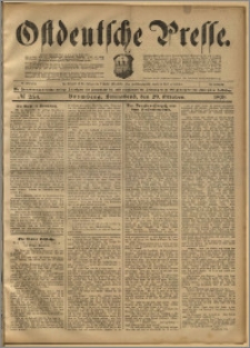 Ostdeutsche Presse. J. 22, 1898, nr 254