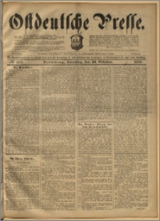 Ostdeutsche Presse. J. 22, 1898, nr 255