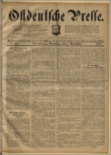 Ostdeutsche Presse. J. 22, 1898, nr 256