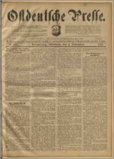 Ostdeutsche Presse. J. 22, 1898, nr 257