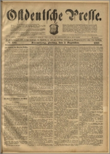 Ostdeutsche Presse. J. 22, 1898, nr 282