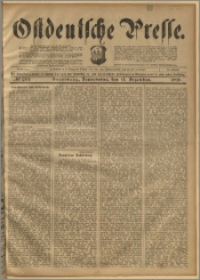 Ostdeutsche Presse. J. 22, 1898, nr 293