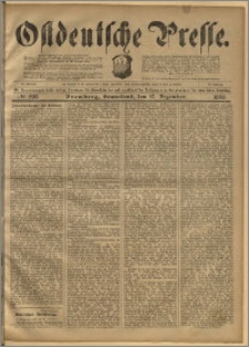 Ostdeutsche Presse. J. 22, 1898, nr 295