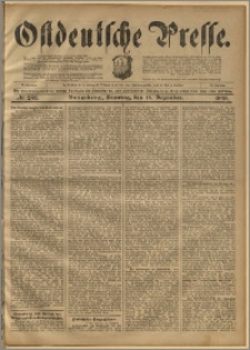 Ostdeutsche Presse. J. 22, 1898, nr 296