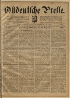 Ostdeutsche Presse. J. 22, 1898, nr 303