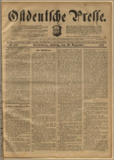 Ostdeutsche Presse. J. 22, 1898, nr 305