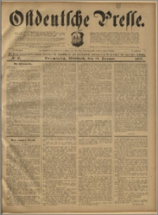 Ostdeutsche Presse. J. 23, 1899, nr 15