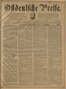 Ostdeutsche Presse. J. 23, 1899, nr 24