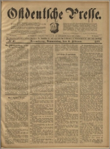 Ostdeutsche Presse. J. 23, 1899, nr 40